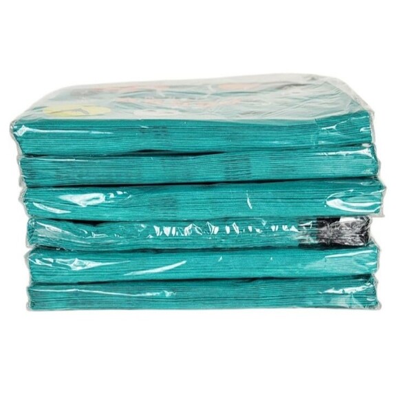 VTG 80s 90s Halloween Party Skull Ghosts Bats Paper Napkins 16 Ct Lot Of 6 Pks. - Picture 4 of 4